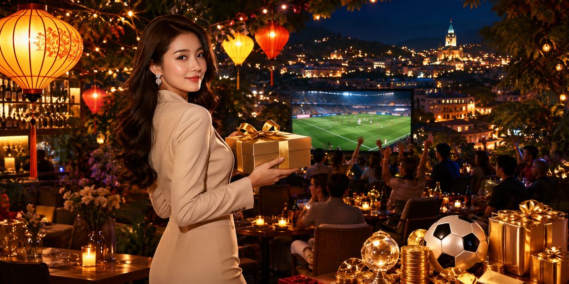 Người chơi đăng ký nhận thưởng trong không gian cà phê ấm cúng tại Hội An